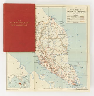 Item #145768 The Colonial Office List. Map Supplement. Colonial Office