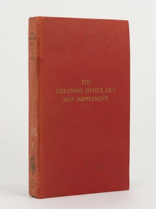 The Colonial Office List. Map Supplement