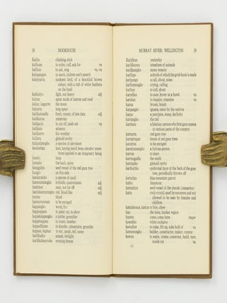 Reprints and Papers relating to the Autochthones of Australia
