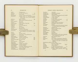 Reprints and Papers relating to the Autochthones of Australia