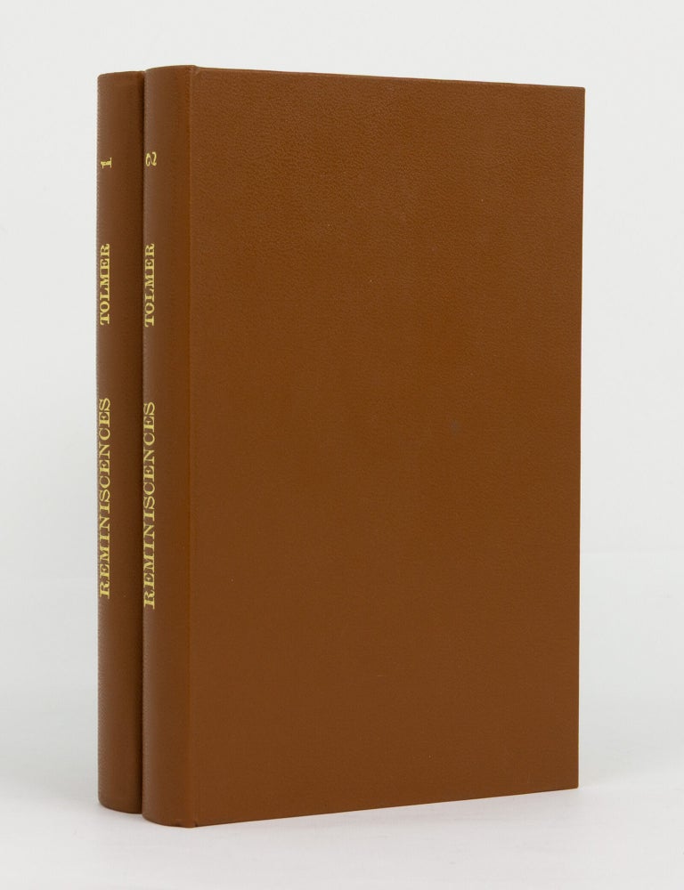 Item #145913 Reminiscences of an Adventurous and Chequered Career at Home and at the Antipodes. Alexander TOLMER.