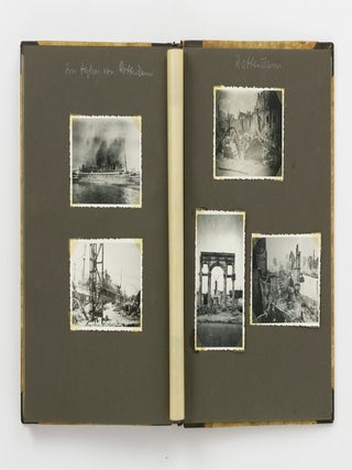 An album of photographs compiled by a German soldier during the German offensives in Poland, France and the Netherlands, between August 1939 and May 1940