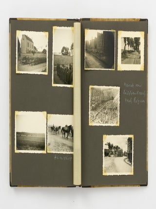 An album of photographs compiled by a German soldier during the German offensives in Poland, France and the Netherlands, between August 1939 and May 1940