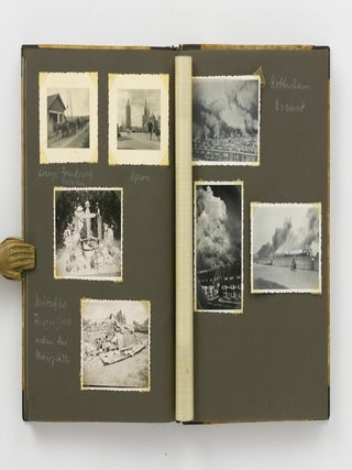 An album of photographs compiled by a German soldier during the German offensives in Poland, France and the Netherlands, between August 1939 and May 1940