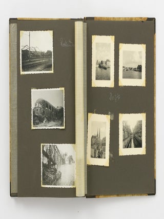 An album of photographs compiled by a German soldier during the German offensives in Poland, France and the Netherlands, between August 1939 and May 1940