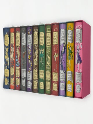 Item #145977 The complete 12-volume Folio Society edition of the Rainbow Fairy Books. Andrew LANG