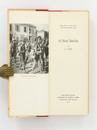 Official History of New Zealand in the Second World War, 1939-45. 28 (Maori) Battalion