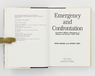 Emergency and Confrontation. Australian Military Operations in Malaya and Borneo, 1950-1966