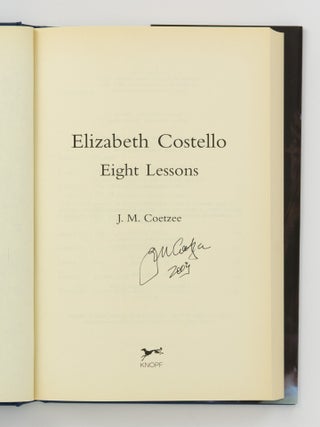 Elizabeth Costello. Eight Lessons