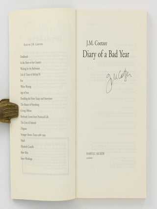 Diary of a Bad Year