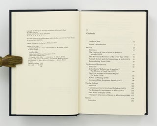 Doubling the Point. Essays and Interviews