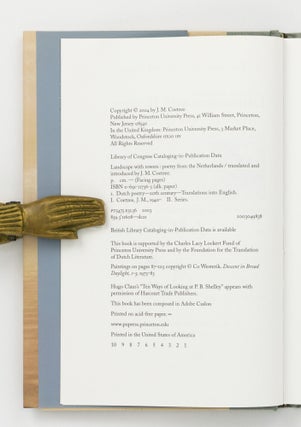 Landscape with Rowers. Poetry from the Netherlands. Translated and introduced by J.M. Coetzee