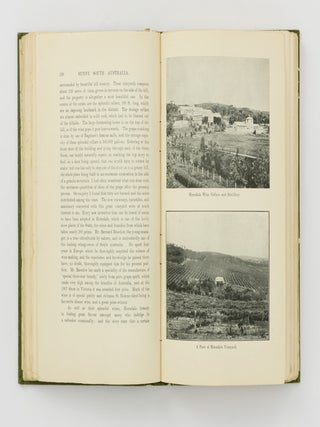 Sunny South Australia .... Its City-Towns, Seaports, Beauty-Spots, Fruit, Vineyards and Flowers: its Wheat, Wool, Wine, Sheep, Dairying, Copper, Iron, Phosphates, and other Progressive Industries from 1837 to 1908 .... 4,000 Miles of Travel