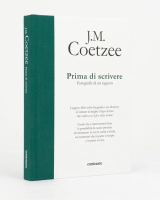Item #146431 Prima de Scrivere. Fotografie di un Ragazzo [Before Writing. Photographs from...