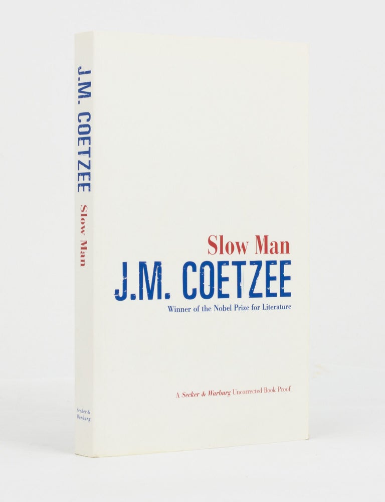 Item #146433 Slow Man. J. M COETZEE.
