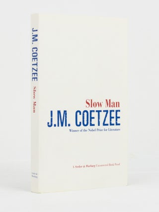 Item #146433 Slow Man. J. M COETZEE