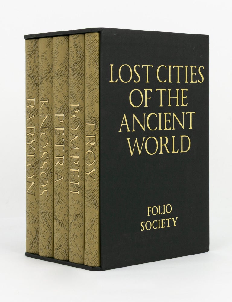 Item #146444 Lost Cities of the Ancient World [a five-volume boxed set of books by the above individual authors]. Joan OATES, Michael GRANT, Jane TAYLOR, Colin F. MacDONALD, Carl W. BLEGEN.