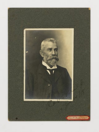 Item #146469 A signed portrait photograph of Sir Robert Philp (1851-1922), co-founder of shipping...
