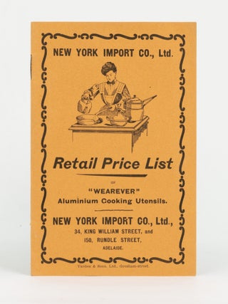Item #146476 New York Import Co., Ltd. Retail Price List of 'Wearever' Aluminium...