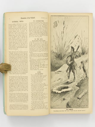 Chronicles of the N.Z.E.F. Records of Matters concerning the Troops and Gazette of Patriotic Effort. [A complete run from Volume I, Number 1, 30 August 1916 to Volume V, Number 61, 24 January 1919]