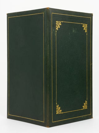A two-panel hand-painted illuminated address presented to Joseph T. Hollow on the occasion of his retirement as Medical Superintendent at the Kew Mental Hospital in January 1938