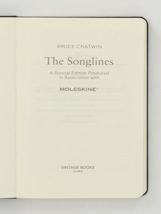 The Songlines. A Special Edition produced in association with Moleskine®