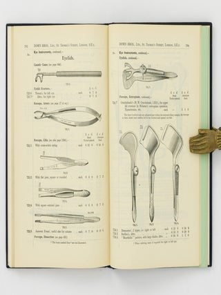 Ophthalmic Instruments. British Manufactures Only ... Down Bros., Ltd. [Catalogue of Surgical Instruments & Appliances. Down Bros, Ltd... Ophthalmology (cover title)]
