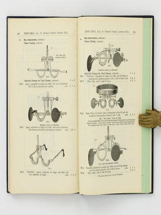Ophthalmic Instruments. British Manufactures Only ... Down Bros., Ltd. [Catalogue of Surgical Instruments & Appliances. Down Bros, Ltd... Ophthalmology (cover title)]