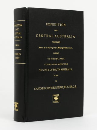 Item #146556 Narrative of an Expedition into Central Australia performed under the Authority of...