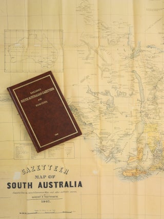 Item #146557 Bailliere's South Australian Gazetteer and Road Guide. Containing the Most...