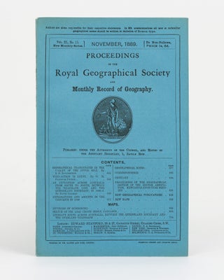 Item #146562 An Expedition across Australia from South to North, between the Telegraph Line and...