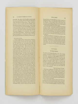Central Australia. [Contained in] Proceedings of the Royal Geographical Society and Monthly Record of Geography, Volume XIII, Number 6, June 1891