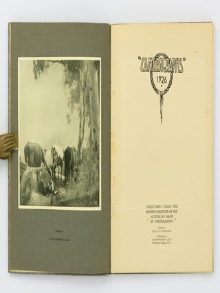 'Cameragraphs' 1926. Selections from the Second Exhibition of the Australian Salon of Photography