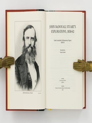 John McDouall Stuart's Explorations, 1858-62. South Australian Parliamentary Papers, 1858-63