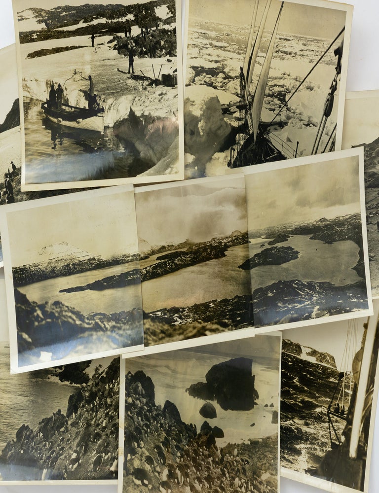 Item #146690 A group of ten photographs from Sir Douglas Mawson's British, Australian and New Zealand Antarctic Research Expedition (BANZARE), 1929-1931. BANZARE, Frank HURLEY.