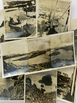Item #146690 A group of ten photographs from Sir Douglas Mawson's British, Australian and...