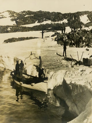A group of ten photographs from Sir Douglas Mawson's British, Australian and New Zealand Antarctic Research Expedition (BANZARE), 1929-1931