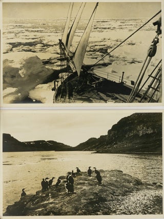 A group of ten photographs from Sir Douglas Mawson's British, Australian and New Zealand Antarctic Research Expedition (BANZARE), 1929-1931