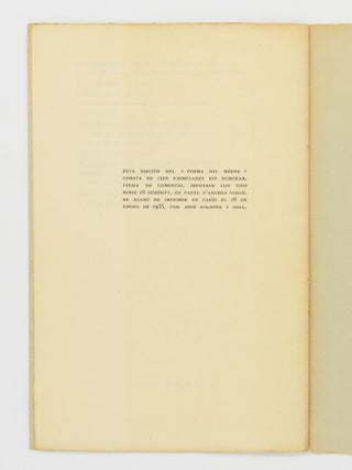 Poema del H&eacute;roe