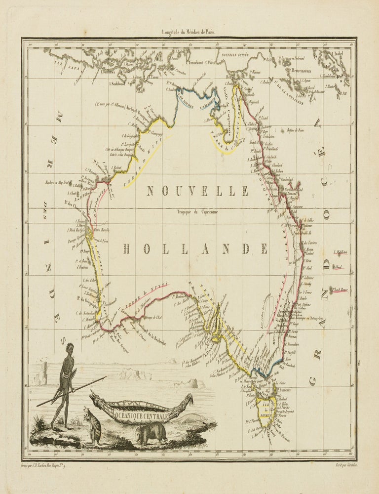 Item #146752 Oceanique Centrale. Australia, Pierre LAPIE.