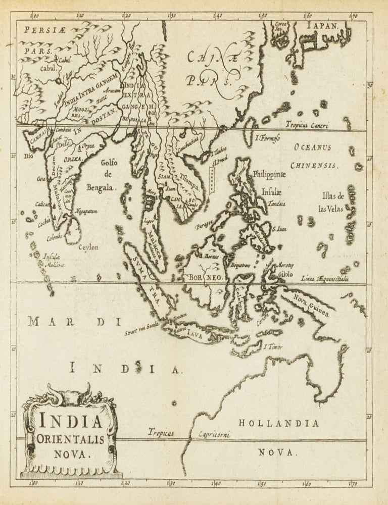 Item #146756 India Orientalis Nova. Philipp CL&Uuml;VER.