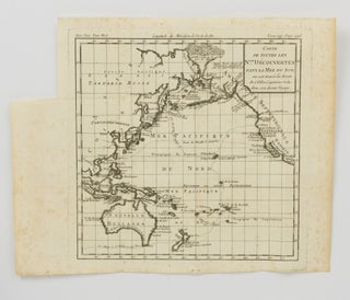 Carte de Toutes les Nles. Découvertes dans la Mer du Sud, où est tracée la Route du Célèbre Capitaine Cook, dans son dernier Voyage