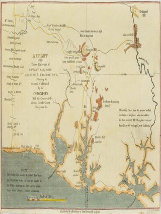 A Chart of the Three Harbours of Botany Bay, Port Jackson, & Brocken Bay [sic], Shewing the...