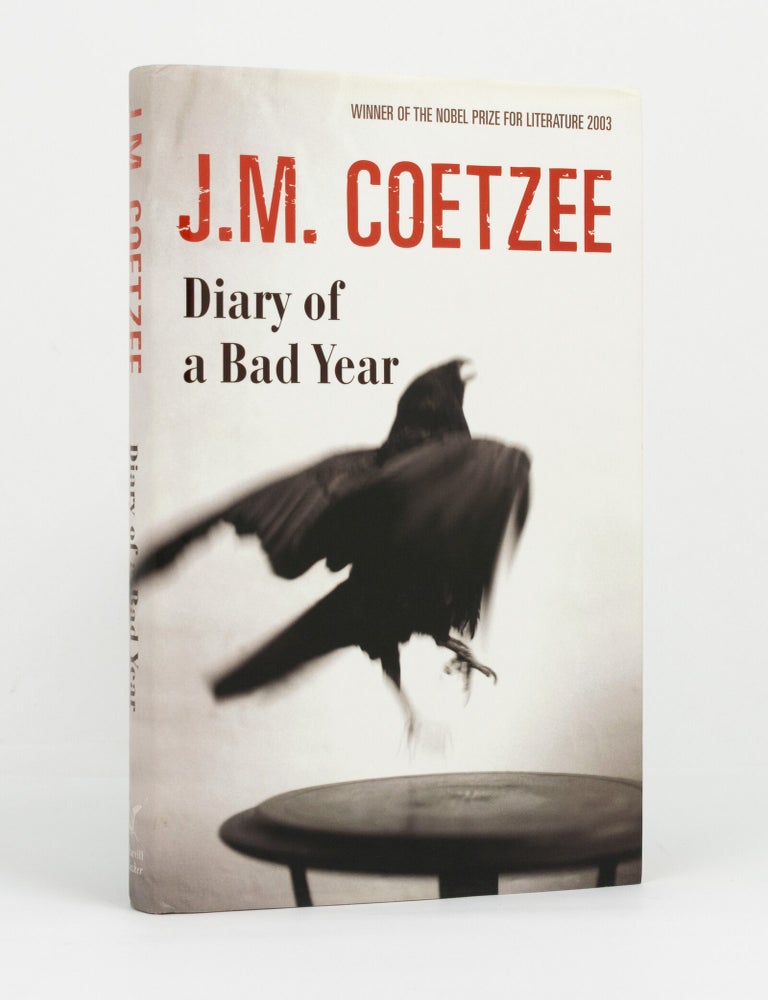 Item #146766 Diary of a Bad Year. J. M COETZEE.