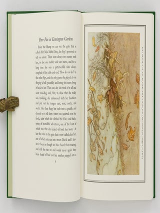 Peter Pan in Kensington Gardens. From the Little White Bird ... Illustrated by Arthur Rackham