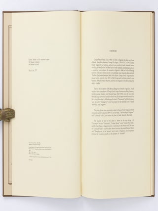 Description of the Barossa Range and its Neighbourhood in South Australia by .... Illustrated with Maps and Coloured Plates, from Original Drawings made on the Spot, by George French Angas