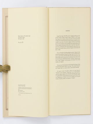 Description of the Barossa Range and its Neighbourhood in South Australia by .... Illustrated with Maps and Coloured Plates, from Original Drawings made on the Spot, by George French Angas