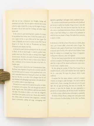 A collection of five uncorrected proof copies, all signed by the author on the title page, and all containing autograph corrections