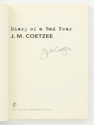 A collection of five uncorrected proof copies, all signed by the author on the title page, and all containing autograph corrections