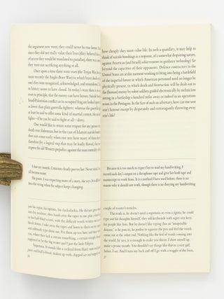 A collection of five uncorrected proof copies, all signed by the author on the title page, and all containing autograph corrections